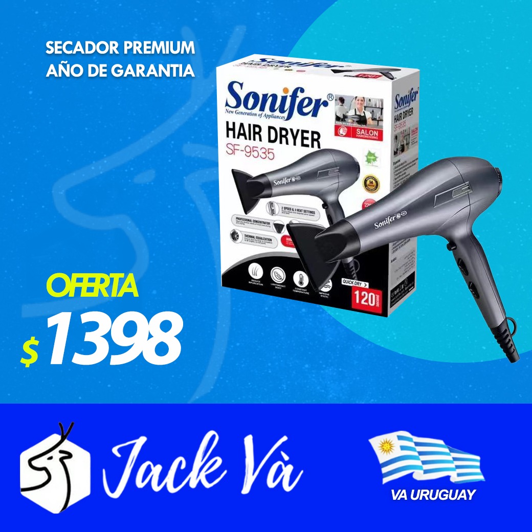 Sonifer Hair Dryer - Belleza y Cuidado